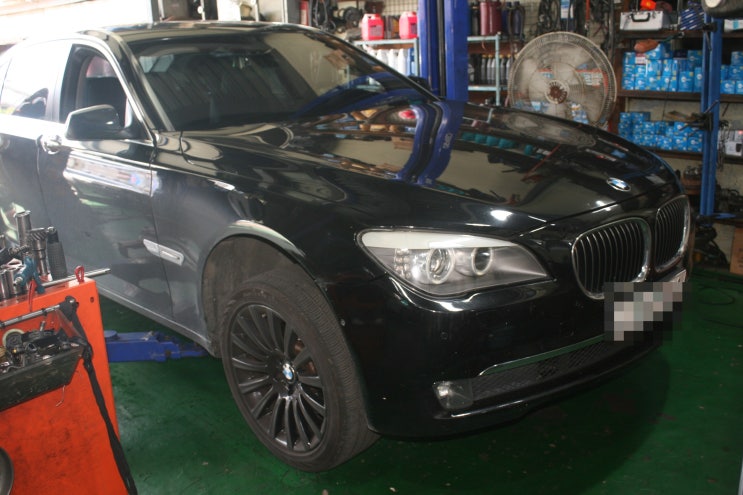  bmw미션수리 740 p가 안들어가고 n이 깜빡임/ 부산 수입차오토미션 전문점