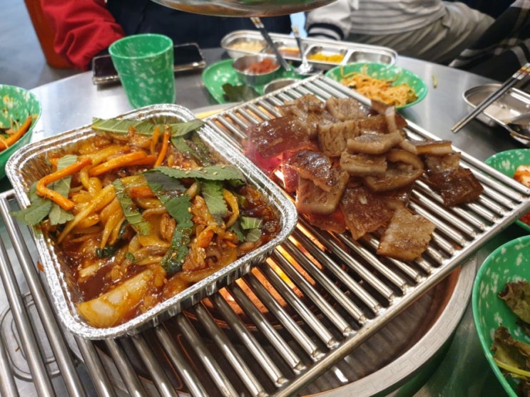  장안동맛집? 장한평역쪽에 생긴 '용범이네인계동껍데기"
