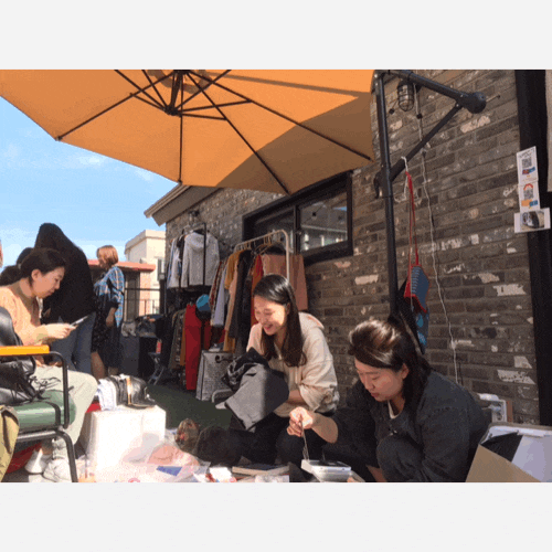  망원동 장소대관&바베큐할만한 곳 [망원동좋아요]커뮤니티 한글날 망원동 동네 플리마켓 참여 후기