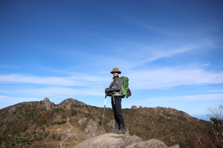  191009 지리산 천왕봉 241회차 산행(중산리-거림 코스: 지리산에서 팔공산, 한라산,영남알프스를 조망함)