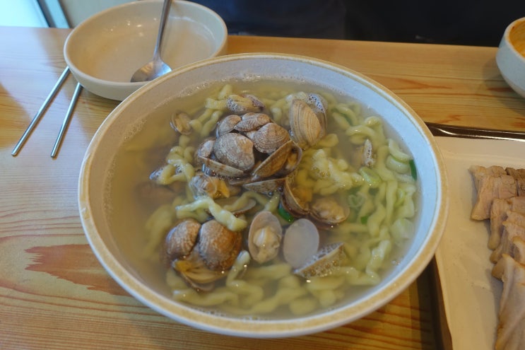  교하운정맛집 [해밀애선인장칼국수]