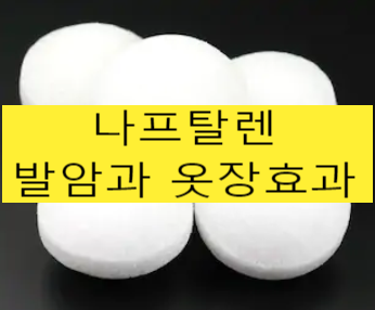  나프탈렌 발암 과 옷장 효과 알아봐요 (화장실 좀약 냄새 제거)