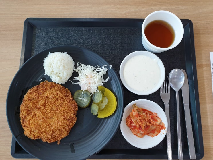 덕유산휴게소 맛집, 생각보다 부드러워서 맛있는 돈가스