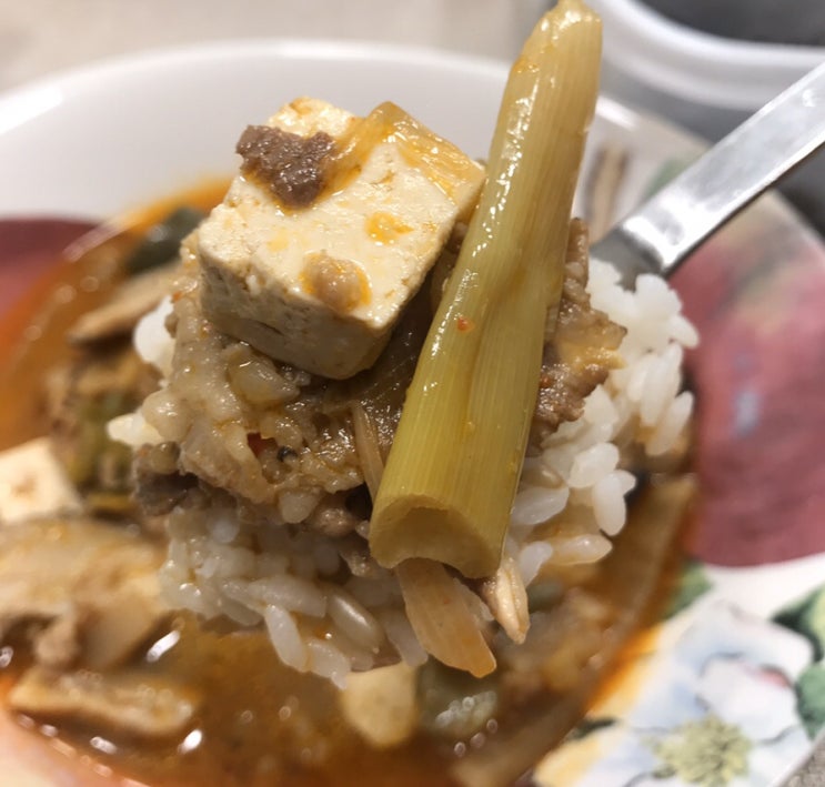  구수한 우삼겹된장찌개 간단히 만드는법 [황금레시피]