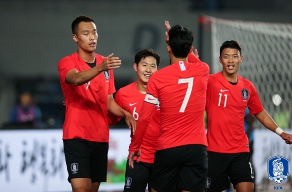  2022 카타르 월드컵 예선 한국 축구, 대한민국VS스리랑카' 8-0 대승, 피파랭킹 순위는? 대한민국-스리랑카전 김신욱, 스리랑카 상대 해트트릭! 손흥민도 득점!