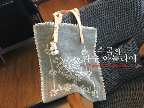  메디치자수 가방 특강 <수록의 자수클래스>