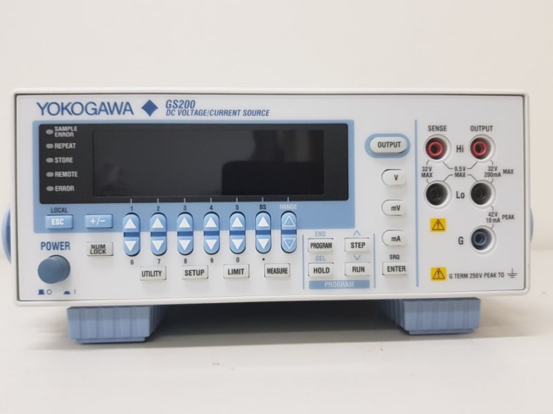 요코가와 GS210 직류 전압 전류 소스 (±32V, ±200mA, 정확도: ±0.016%,5.5digit) 중고판매 : 네이버 블로그