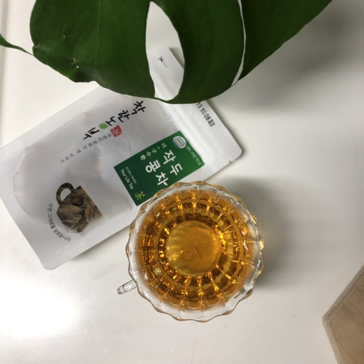  꾸준히 마시자,!!  비염에 좋은 작두콩차