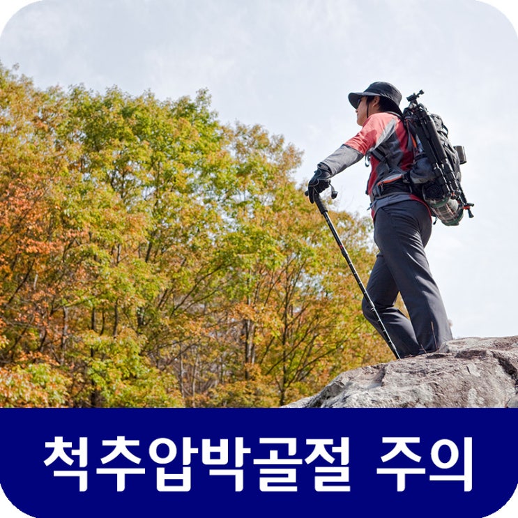  가을 산행 중 꽈당! ‘척추압박골절‘ 주의