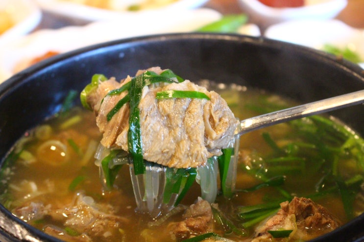  여수 밥집 쌀쌀한 날씨엔 갈비탕