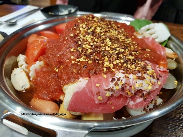 광장동맛집 수작나베 강변본점 - 토마토나베 너무너무 취향 저격 맛있음!