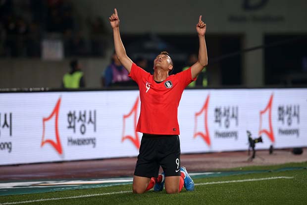  축구, 스리랑카에 8골 대승…월드컵으로 가는 길