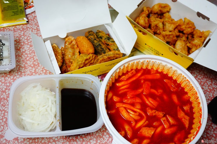 [소하동치킨, 소하동맛집] 치킨플러스 광명소하점, 치킨과 떡볶이를 같이 먹을 수 있는 곳!