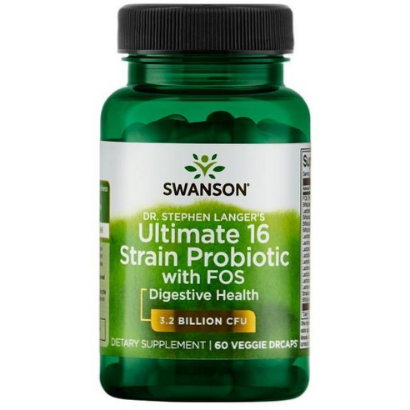 (80% 할인) Swanson 닥터 스테판 랭거스 얼티미트 16 스트레인 프로바이오틱 with FOS 베지 캡슐 (80% 할인) Swanson 닥터 스테판 랭거스 얼티미트 16 스트레인 프로바이오틱 with FOS 베지 캡슐