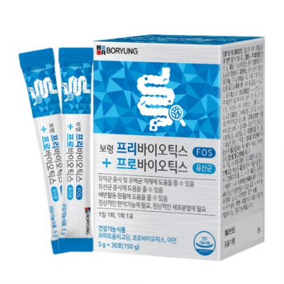  보령 프리바이오틱스 프로바이오틱스 유산균(58% 할인)