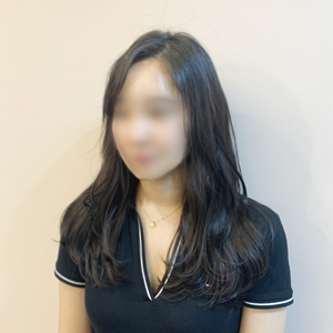 긴머리 레이어드 c컬펌 심플한데 화려해