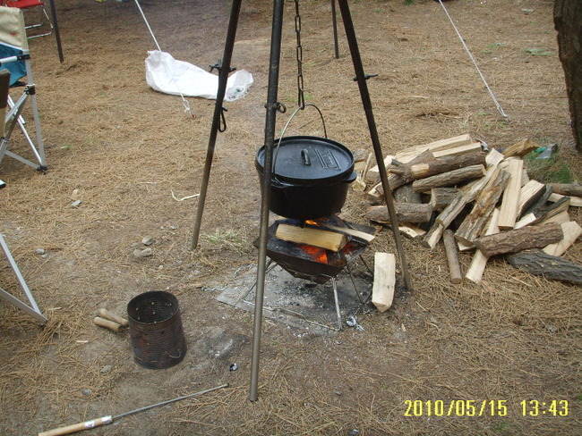  [2010-05-15] 몽산포 오토캠핑장/조아캠핑 단체캠 - 가위&집게를 등갈비와 교환한 몽산포