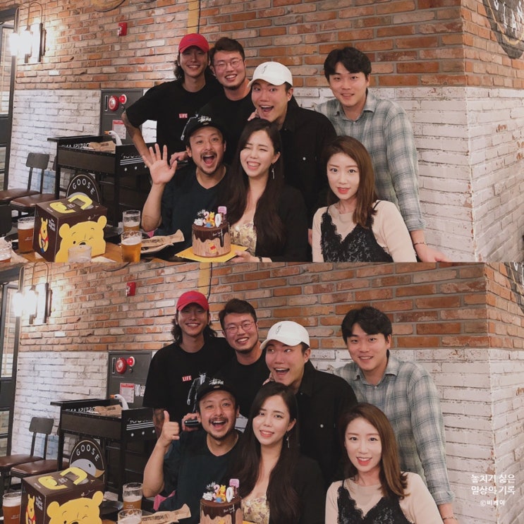  모임장소로 좋은 곳, 강남 구스아일랜드에서 생일파티(ft. 더배럴바)