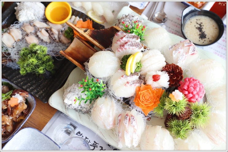  제주회 맛집 바다풍경횟집 비주얼보면 다른건 안보여!