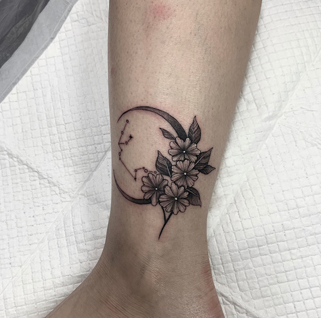  감성 탄생화타투와 별자리타투!! 홍대타투,홍대탄생화타투,홍대감성타투,홍대별자리타투!