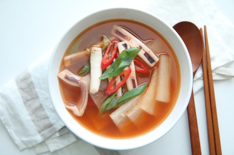  오징어 무국 시원하고 칼칼한 국물이 끝내줘요!