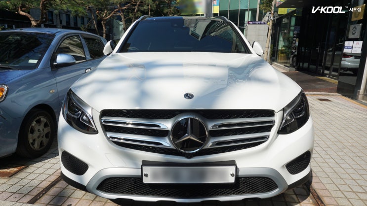  벤츠 GLC 350e의 경제적인 선택! 브이쿨 썬팅