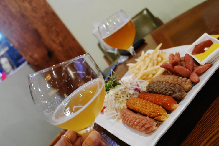  (상무지구) 수제 맥주 맛집 비어테라스에서 남편과 데이트