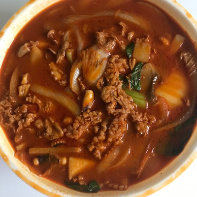 2019.10.10 해장 차돌박이짬뽕, 파리바게트 빵 털기