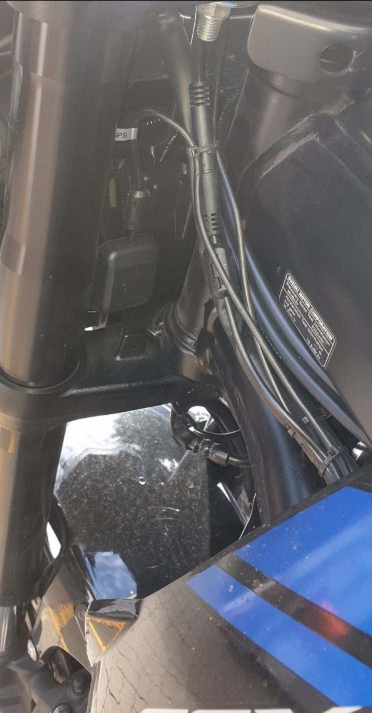  GSX-S750 2019 - 저먼아이2 GPS 위치이동