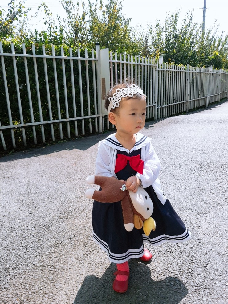  21개월, 7개월 : 공원산책, 문센데이, 엄마 경호원, 방귀 뿡~, 돌돌돌 말아먹기