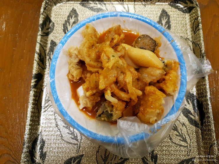  압구정 로데오 떡볶이 - 루비떡볶이 (#3) : 떡볶이보단 튀김이 갑