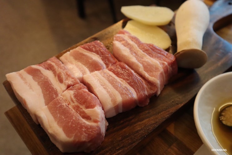  정경식탁 치즈쌈싸먹는 연산동 삼겹살 ~