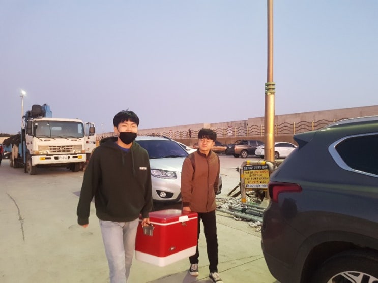  가족여행,아들셋,포항 킹덤호선상낚시,가족추억여행