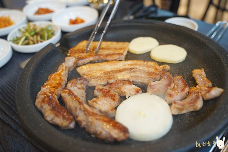 대관령 맛집 용산골에서 돼지 한마리