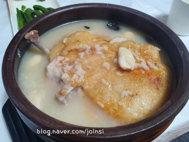  [대전 선화동/대흥동/대전역 맛집]유성본가 누룽지 삼계탕 맛있다~