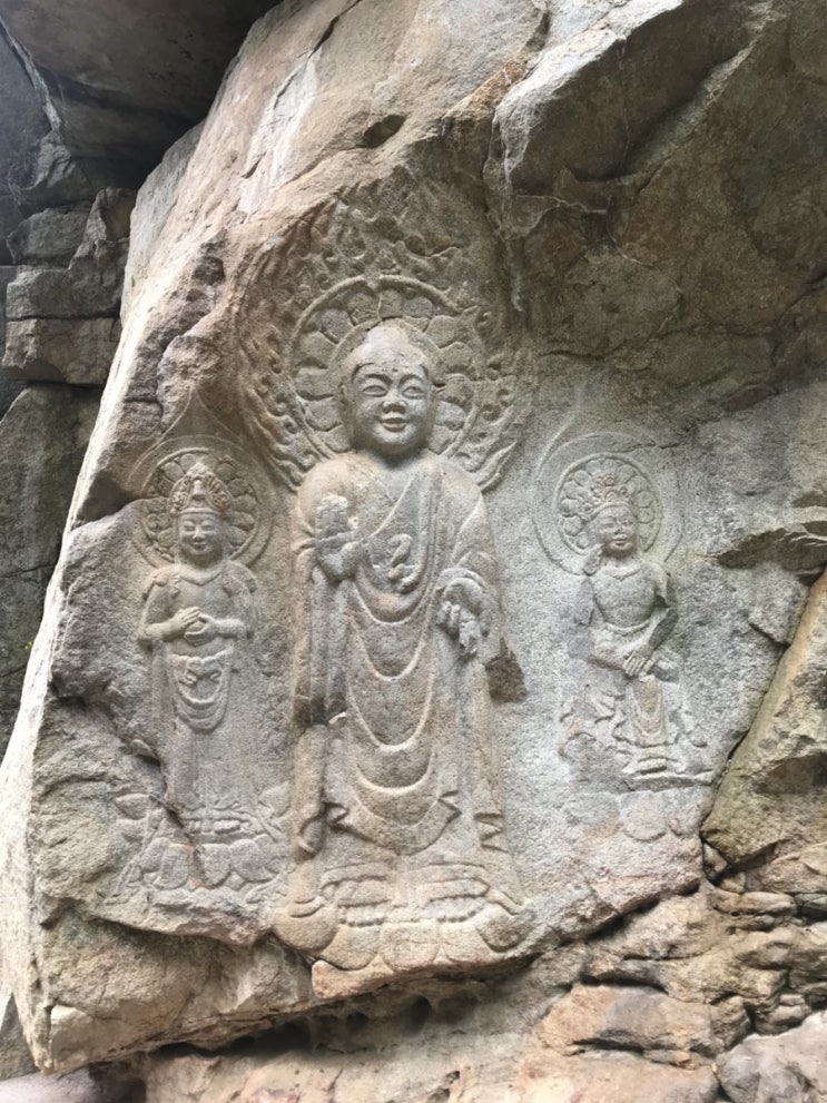  서산마애여래삼존불