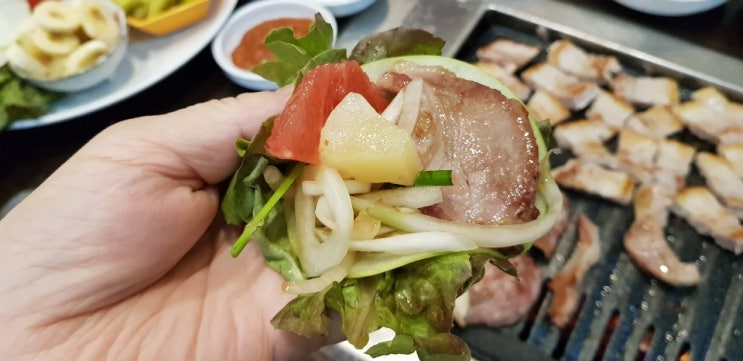  강원도 삼척 맛집 상큼함이 입안 가득
