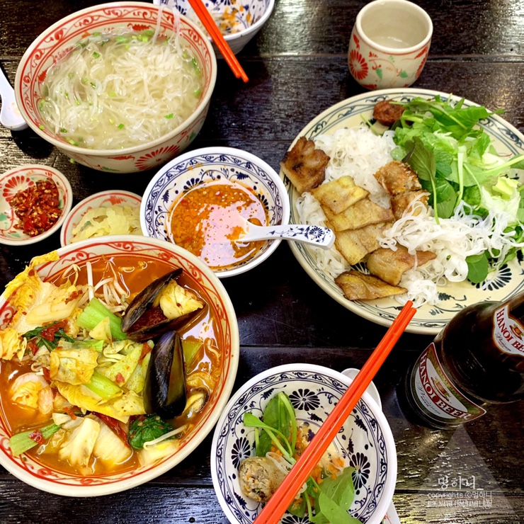 에머이 가산아울렛점, 마리오아울렛 쇼핑 후 저녁! 쌀국수&분짜 흡입 