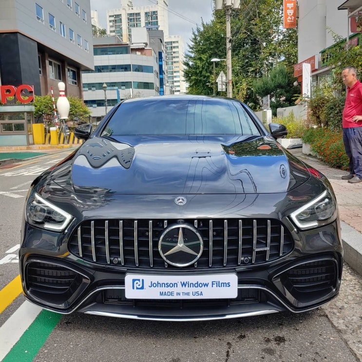  벤츠 GT63s AMG 어떻게 오셨나요? 벤츠 전용 존슨신차패키지 할래요 ^^;
