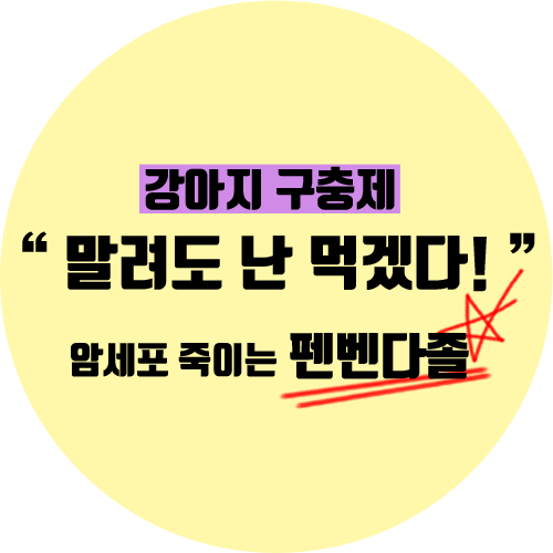  말기암 환자 '말려도 난 먹겠다' 강아지 구충제, 그 효력은 어디까지?!