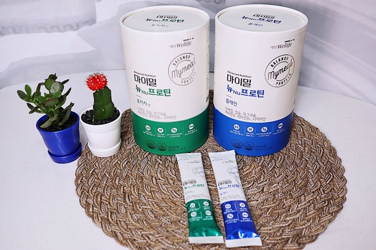  마이밀 뉴프로틴 하루에 두번 균형단백질 챙기기!