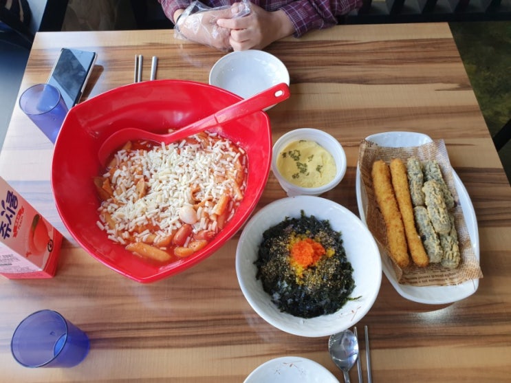  대전 시청 떡볶이 :) 불타는여고생24시 넘나 좋은 것~!