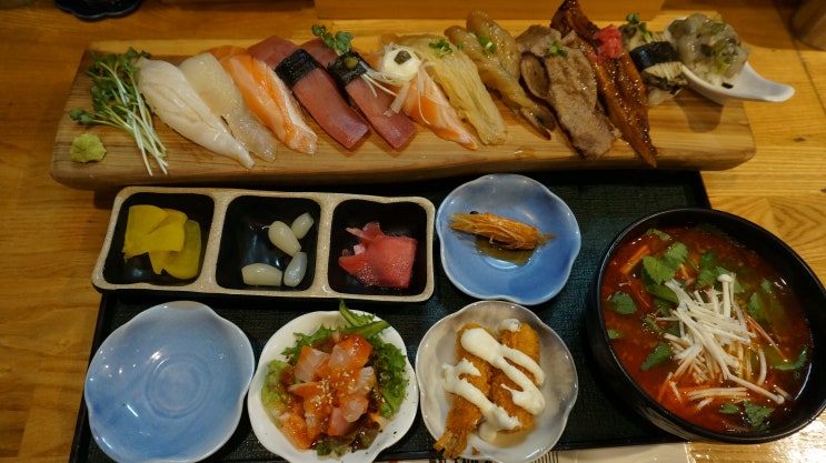  용인 동백 초밥 맛집 : 자꾸 생각나는 맛집 초밥골목