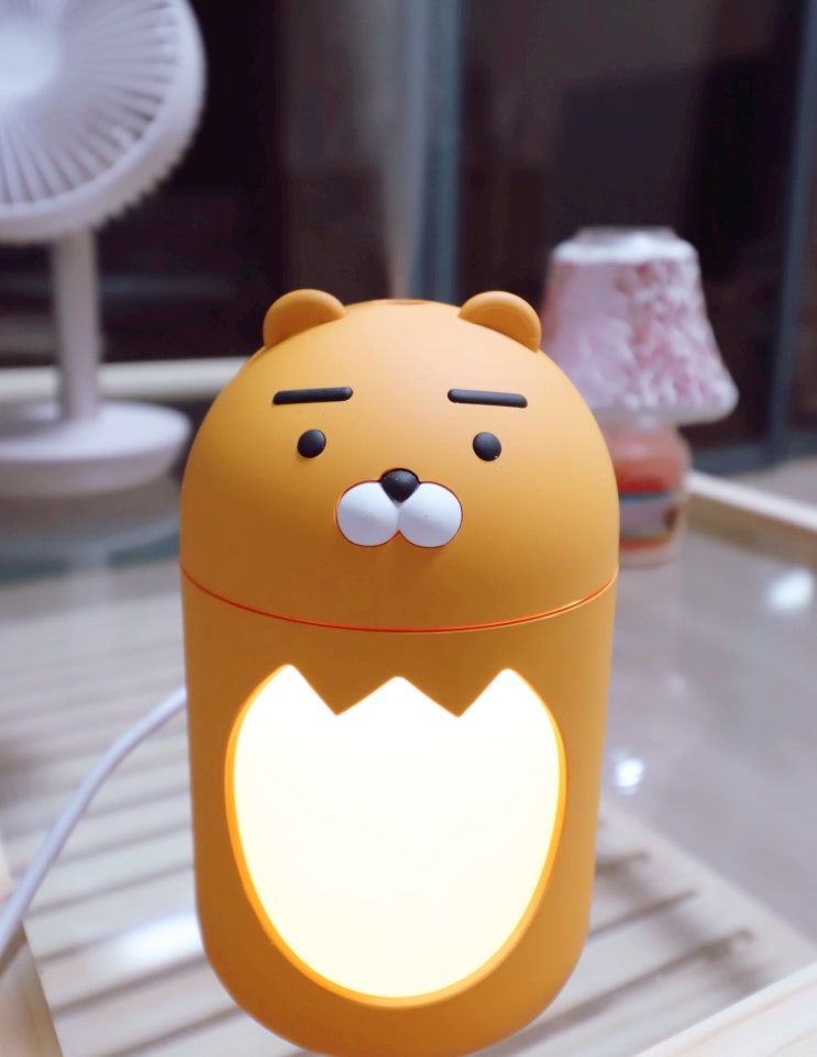  카카오프렌즈 라이언 가습기, 이렇게 귀엽다고?