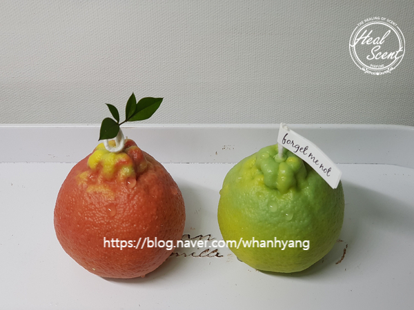  리얼 과일 캔들/힐센트 퍼퓸
