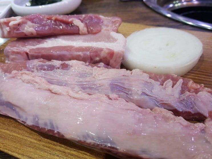  (강서구맛집)뜨돈생고기 통갈메기살 식감 확실히 느껴봅니다.