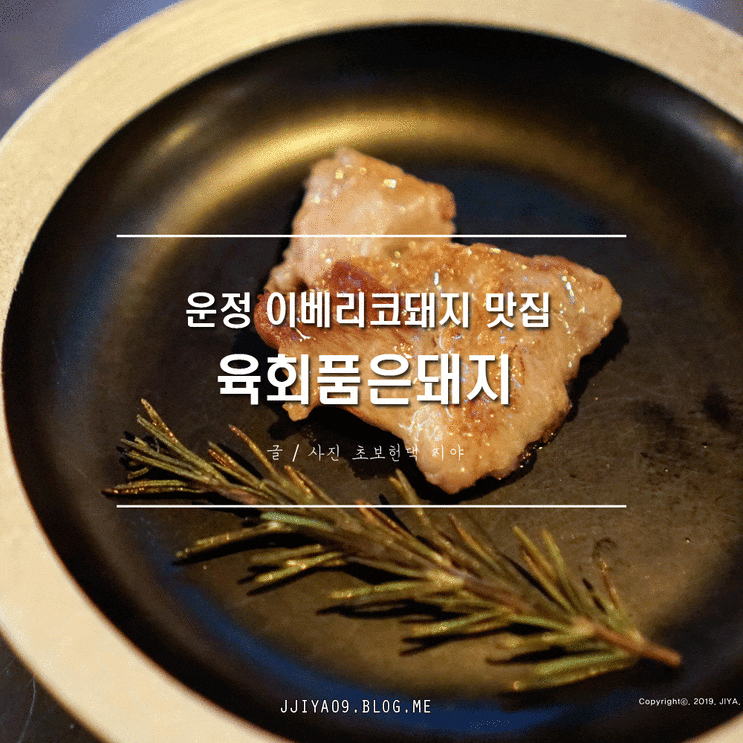  육회품은돼지 운정 맛집 진짜 와우내