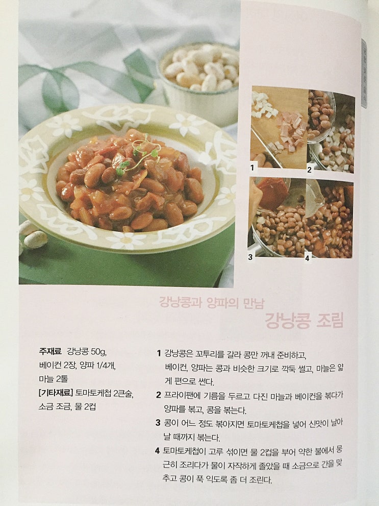 강낭콩 효능 요리 조림 궁합맞는 재료음식