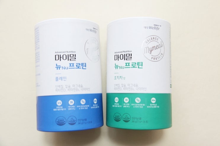  대상웰라이프 마이밀뉴프로틴' 균형단백질을 매일 간편하게 먹어요