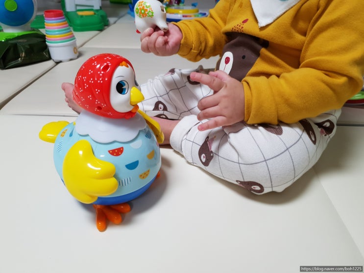 블루래빗 아이큐베이비 9개월 아기 최애템 장난감